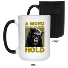 Load image into Gallery viewer, Word from the Wise - Cups Mugs Black, White &amp; Color-Changing