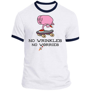 No Wrinkles No Worries - Premium & Ringer Short Sleeve T-Shirts