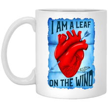 Load image into Gallery viewer, Leaf on the Wind - Cups Mugs Black, White &amp; Color-Changing