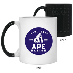 Ape Nation - Cups Mugs Black, White & Color-Changing