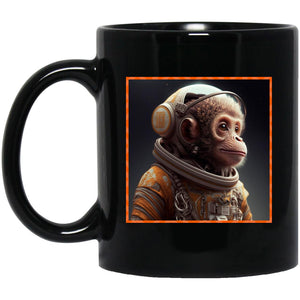 Space Ape Orange - Cups Mugs Black, White & Color-Changing