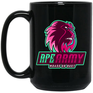 Ape Army MOASS or Bust - Cups Mugs Black, White & Color-Changing