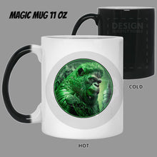 Load image into Gallery viewer, Emerald Ape King - Cups Mugs Black, White &amp; Color-Changing
