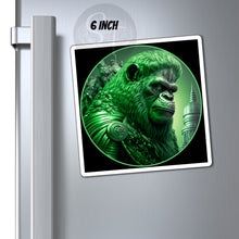 Load image into Gallery viewer, Emerald Ape King - Magnets 3x3, 4x4, 6x6