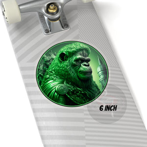 Emerald Ape King - Kiss-Cut Stickers, 4 size options