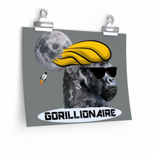 Load image into Gallery viewer, Gorillionaire – Posters in various sizes, Landscape