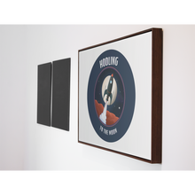 Load image into Gallery viewer, Hodling to the Moon Rocket/Skateboard – Posters in various sizes &amp; styles, Landscape