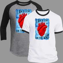 Load image into Gallery viewer, Leaf on the Wind - Raglan Jerseys &amp; Ringer Tees