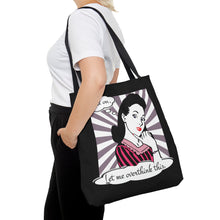 Load image into Gallery viewer, Let Me Overthink This - AOP Tote Bag, 3 size options