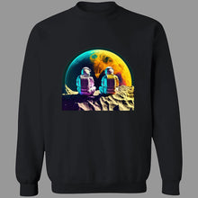 Load image into Gallery viewer, Moon Meditation Pullover Hoodies &amp; Sweatshirts
