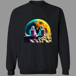 Moon Meditation Pullover Hoodies & Sweatshirts