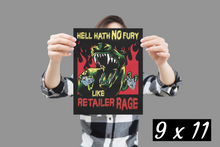 Load image into Gallery viewer, Retailer Rage - Posters in Various Sizes