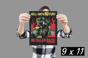 Retailer Rage - Posters in Various Sizes