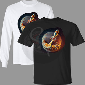 Rocket Blast Premium Short & Long Sleeve T-Shirts Unisex