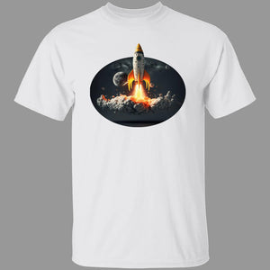 Rocket Liftoff Premium Short & Long Sleeve T-Shirts Unisex