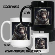 Load image into Gallery viewer, Space Ape 2023 - Cups Mugs Black, White &amp; Color-Changing