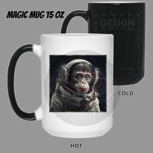 Space Ape 2023 - Cups Mugs Black, White & Color-Changing