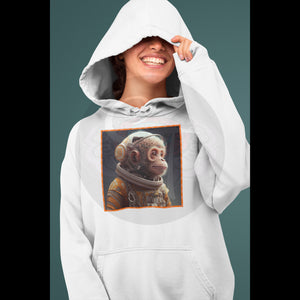 Space Ape Orange Pullover Hoodies & Sweatshirts
