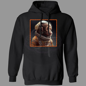Space Ape Orange Pullover Hoodies & Sweatshirts