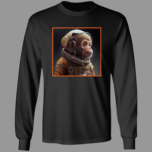 Space Ape Orange Premium Short & Long Sleeve T-Shirts Unisex