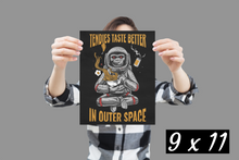 Load image into Gallery viewer, Tendies Taste Better in Space - Posters in Various Sizes
