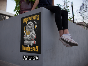 Tendies Taste Better in Space - Posters in Various Sizes