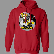 Load image into Gallery viewer, YOLO All the Bananas - Pullover Hoodies &amp; Sweatshirts