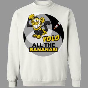 YOLO All the Bananas - Pullover Hoodies & Sweatshirts