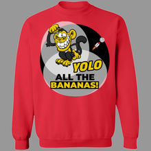 Load image into Gallery viewer, YOLO All the Bananas - Pullover Hoodies &amp; Sweatshirts