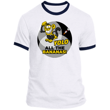 Load image into Gallery viewer, YOLO All the Bananas - Premium &amp; Ringer Short Sleeve T-Shirts