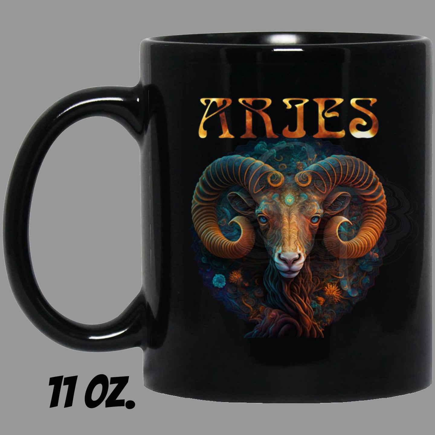 Zodiac Aries - Cups Mugs Black, White & Color-Changing