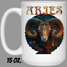 Load image into Gallery viewer, Zodiac Aries - Cups Mugs Black, White &amp; Color-Changing