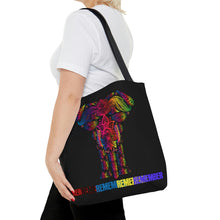 Load image into Gallery viewer, Remember Rainbow Elephant - AOP Tote Bag