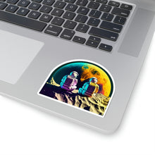 Load image into Gallery viewer, Moon Meditation - Kiss-Cut Stickers, 4 size options