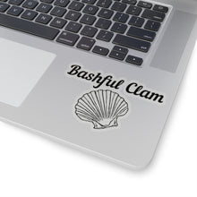 Load image into Gallery viewer, Bashful Clam -  Kiss-Cut Stickers