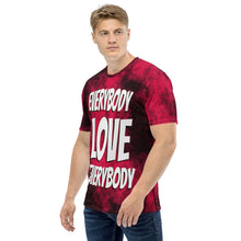 Load image into Gallery viewer, Everybody Love Everybody - AOP Crew Neck T-shirt Short Sleeve