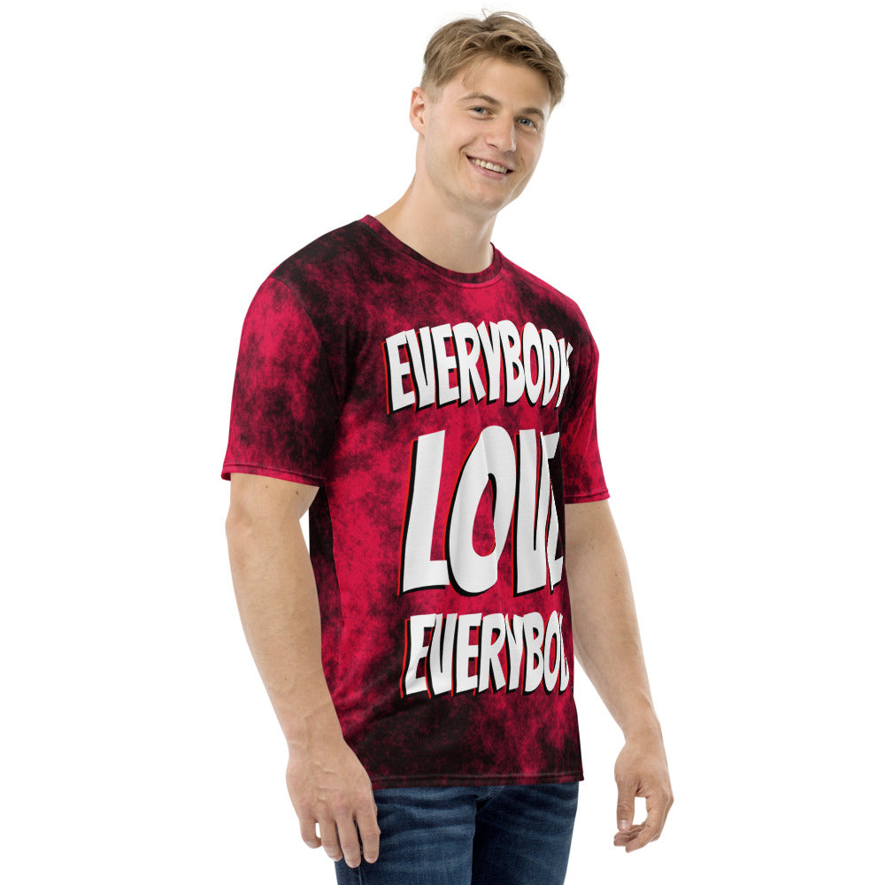 Everybody Love Everybody - AOP Crew Neck T-shirt Short Sleeve