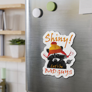 Let's Be Bad Guys Kiss-Cut Magnets