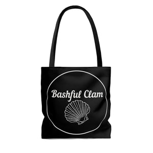 Bashful Clam - AOP Tote Bag, 3 size options