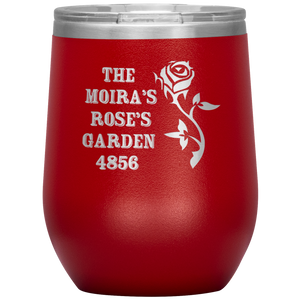 Moira's Rose's Garden 4856 - Wine Tumbler 12 oz