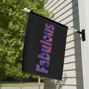 Fabulous Flag Garden & House Banner Pole Not Included for Pride Month LGBTQIA+ Ally Lawn Ornament in 2 sizes outdoor flag