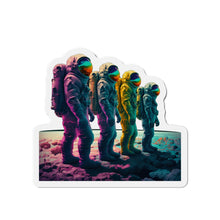 Load image into Gallery viewer, Moon Men Kiss-Cut Magnets