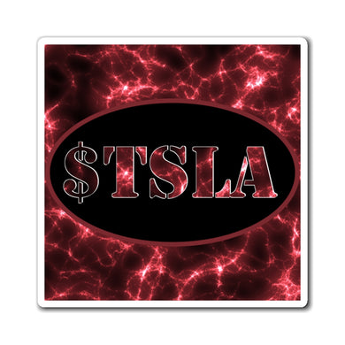 $TSLA - Magnets & Stickers in Multiple Sizes