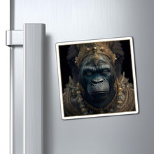 Load image into Gallery viewer, Ape Queen Indigo - Magnets 3x3, 4x4, 6x6