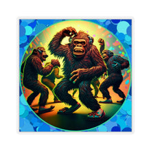 Load image into Gallery viewer, Ape Dance Party Moves - Kiss-Cut Stickers, 4 size options