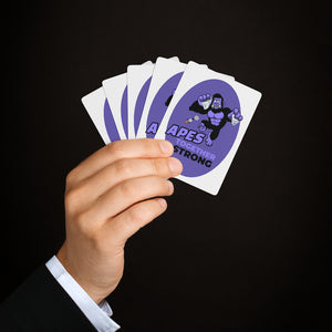 Apes Together Strong Grape - Poker Playing Cards