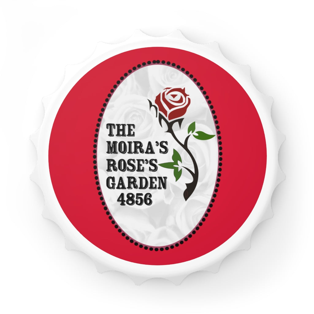 Moira's Rose's Garden 4856 - Bottle Opener Fridge Magnet