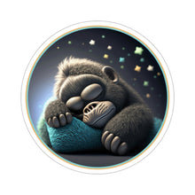 Load image into Gallery viewer, Sleeping Baby Ape - Kiss-Cut Stickers, 4 size options