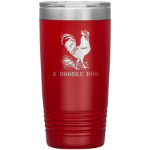 Load image into Gallery viewer, Cock-A-Doodle-Doo - Vacuum Tumbler Reusable Coffee Travel Cup 20 oz