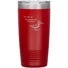 Load image into Gallery viewer, Disgruntled Pelican - Vacuum Tumbler Reusable Coffee Travel Cup 20 oz